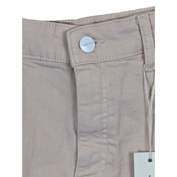 Warp + Weft Jean Shorts Women size 8/29 High Rise Pink Denim Rosewater Western - Picture 4 of 15